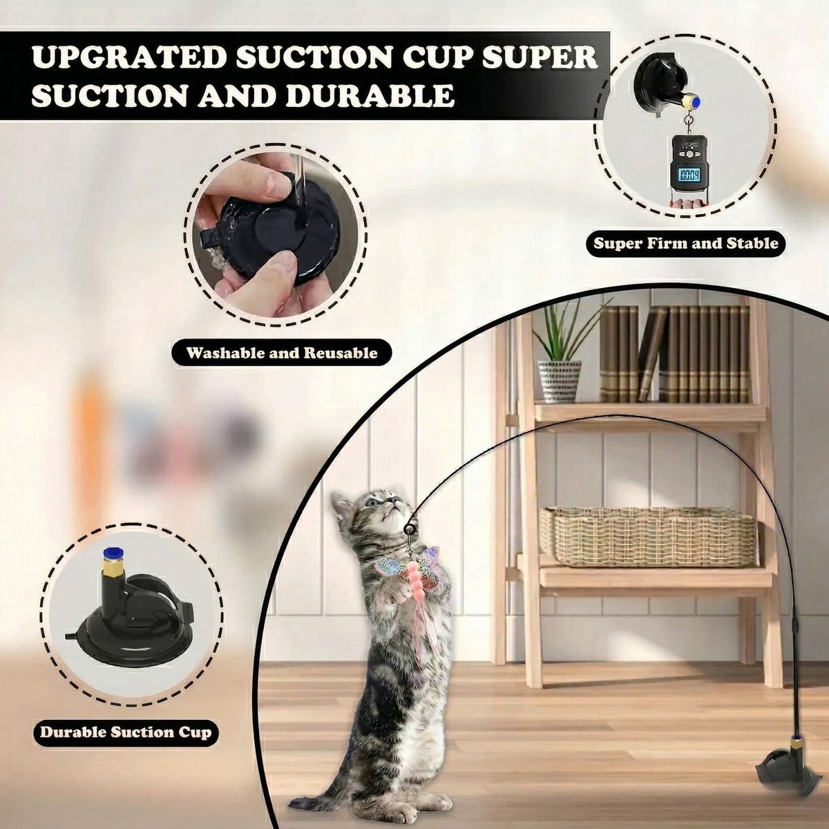 Midfox Feather Wand Cat Toy