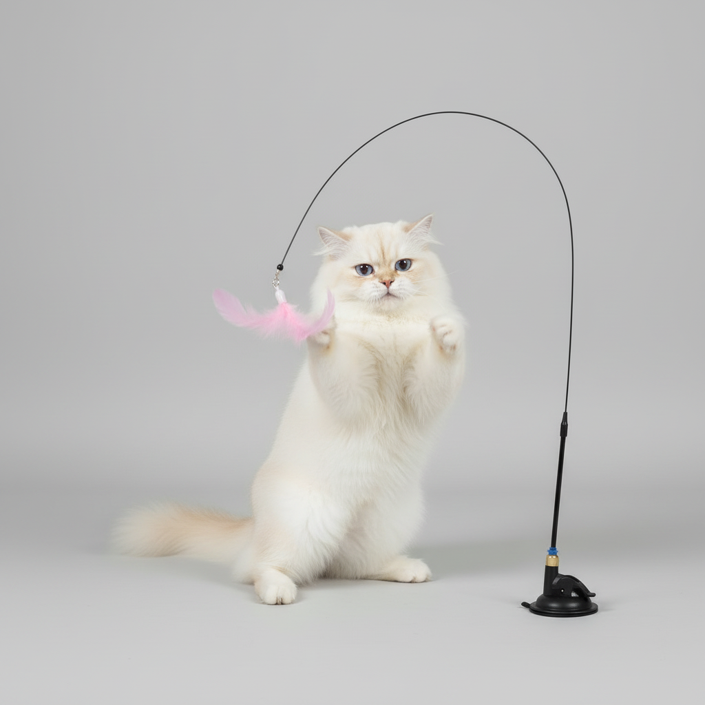 Midfox Feather Wand Cat Toy
