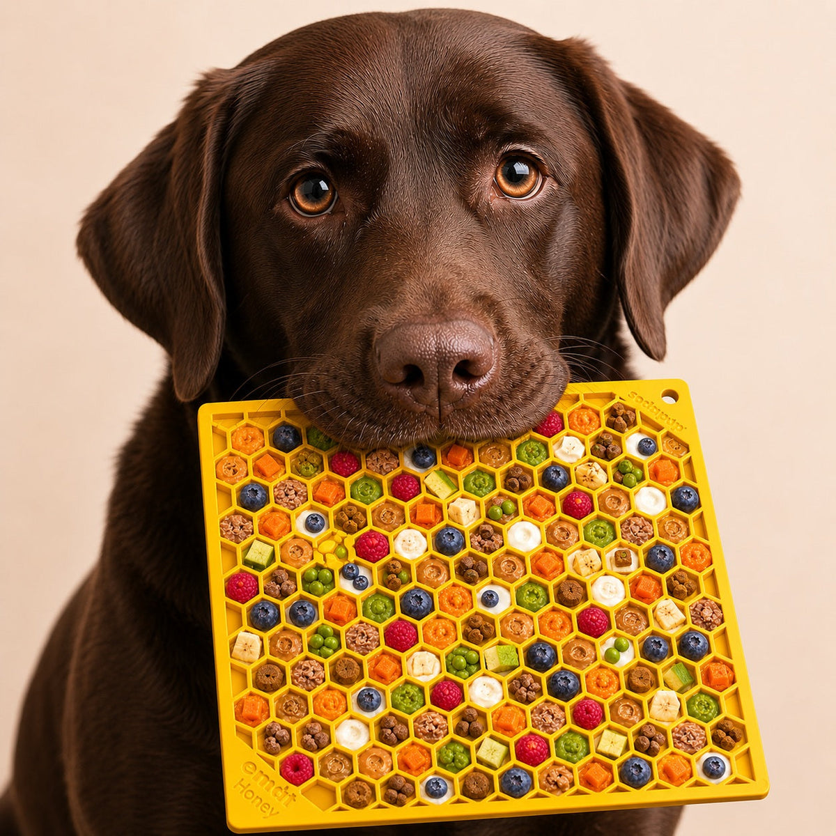 SodaPup Honeycomb Enrichment Lick Mat
